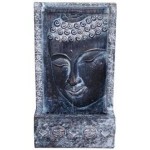 Buddha Face lighted wall fountain