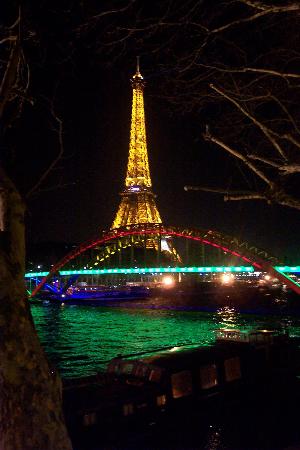 The Eiffel Tower at Night 3)